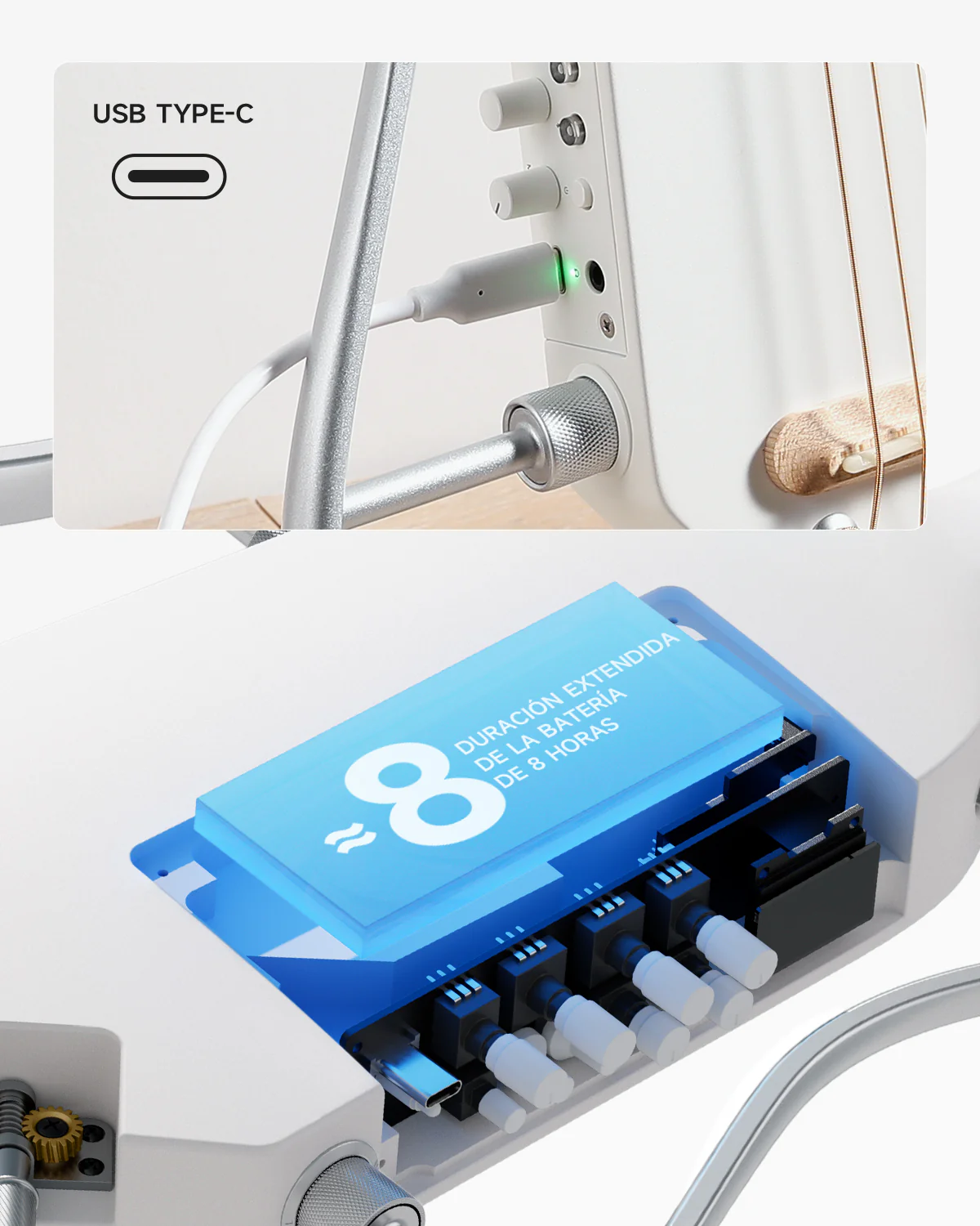 【Caja Abierta】Donner HUSH™ I PRO Guitarra de viaje - Image 30
