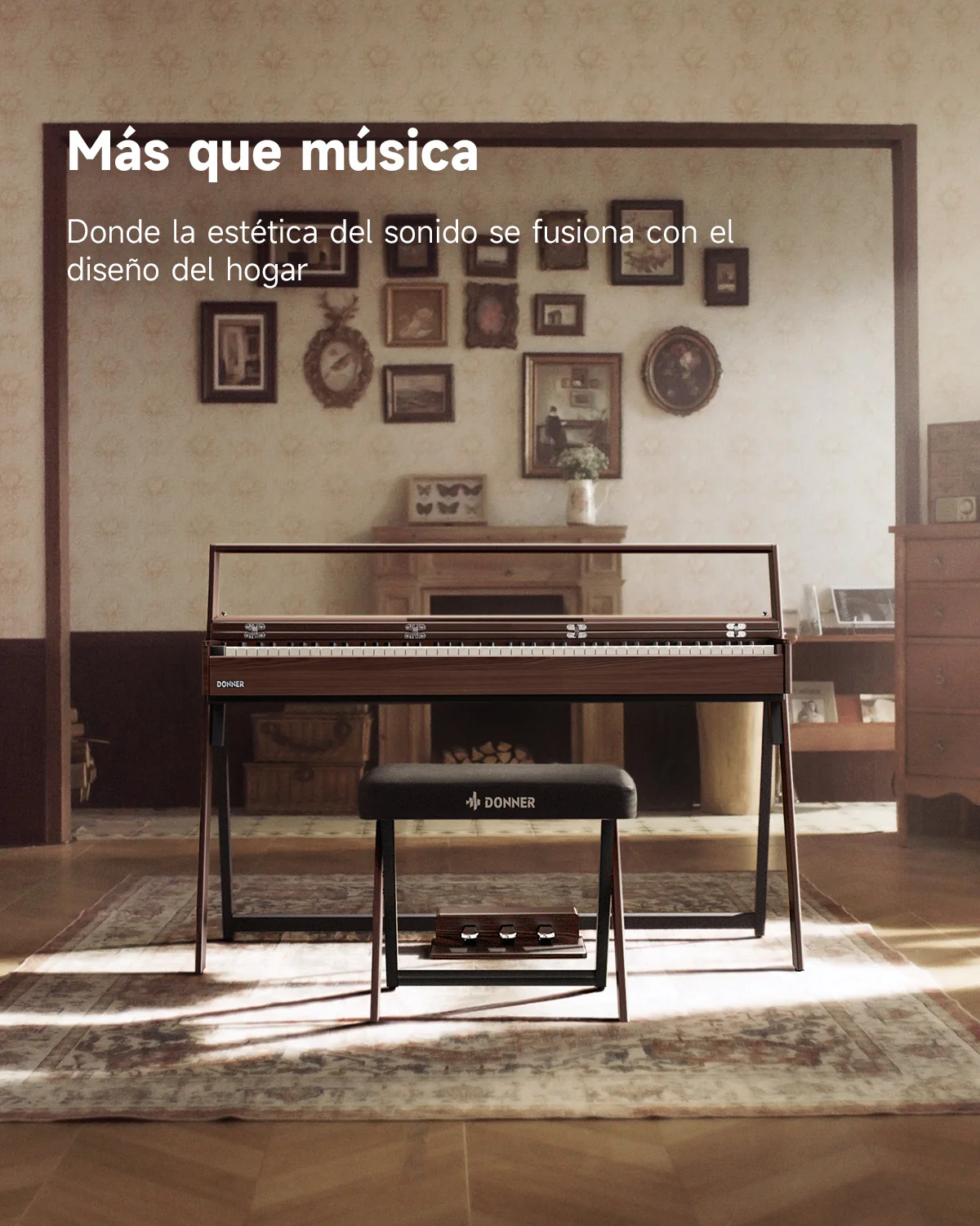 【Caja Abierta】Donner OURA™ R300 Piano digital de estilo casero - Image 15