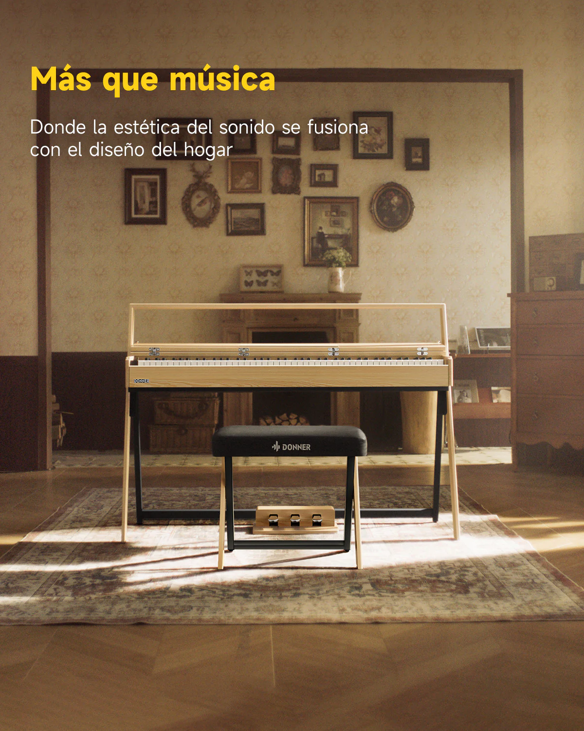 【Caja Abierta】Donner OURA™ R300 Piano digital de estilo casero - Image 7