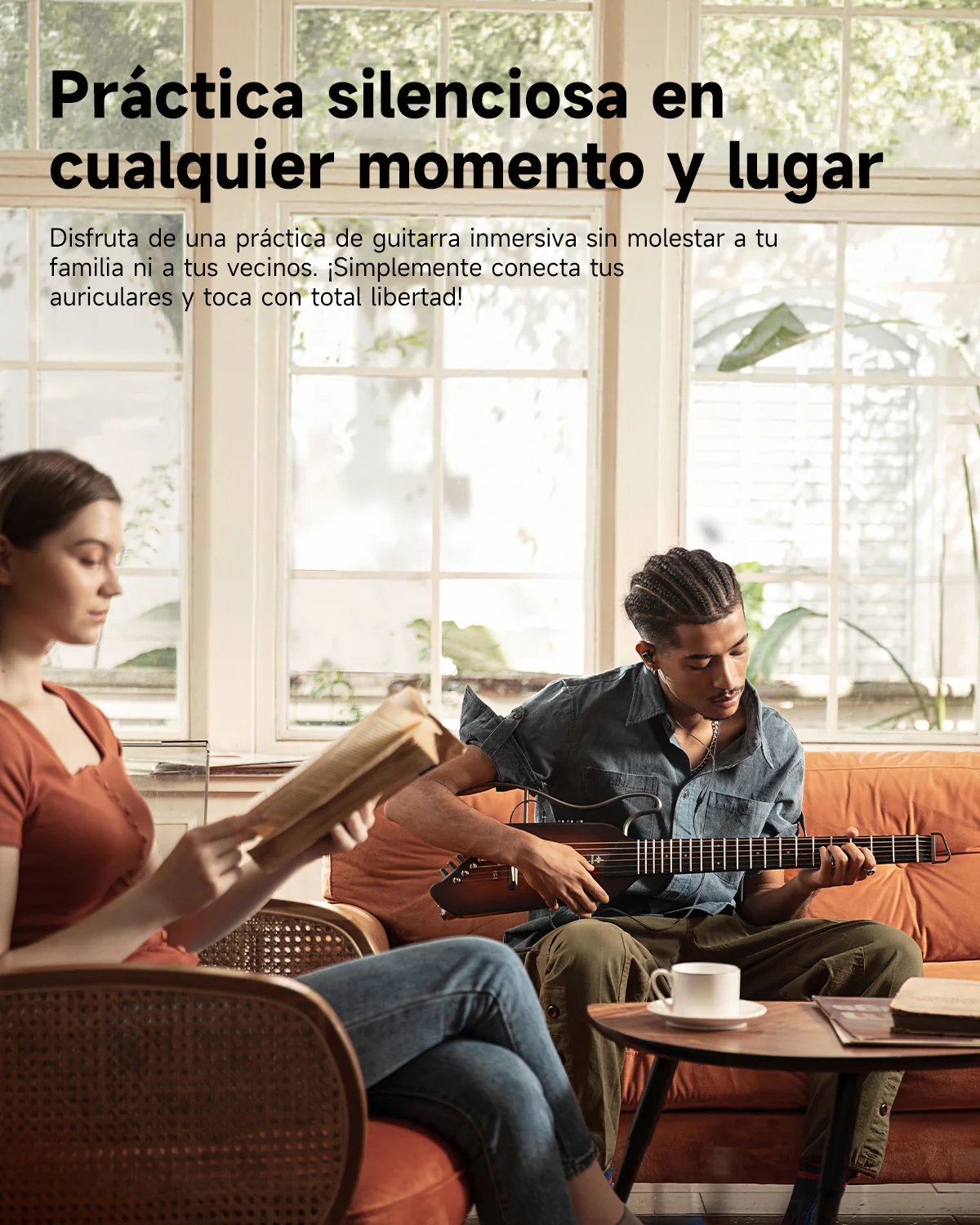 【Caja Abierta】Donner HUSH™ I Guitarra de viaje ultraligera y portátil - Image 26