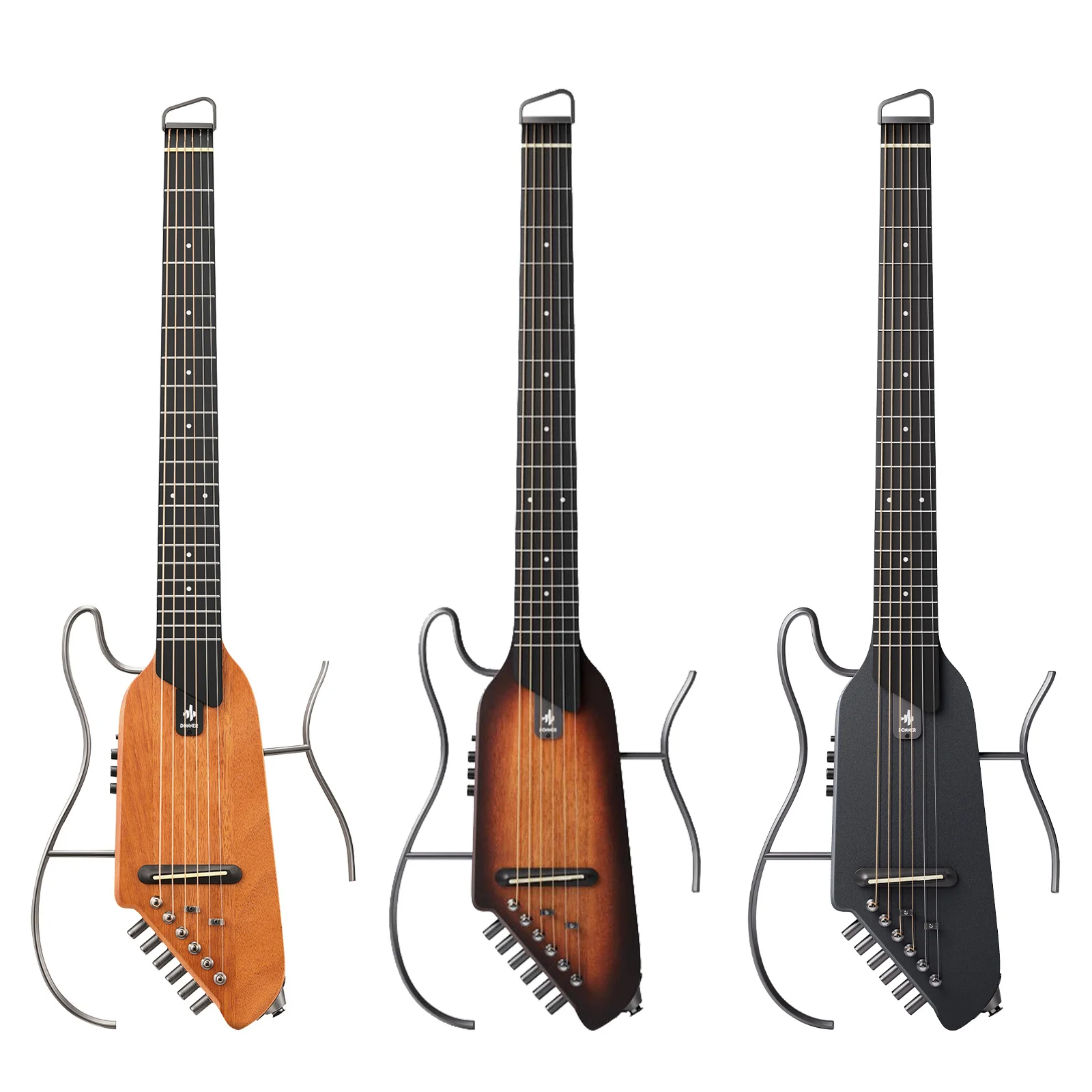 【Caja Abierta】Donner HUSH™ I Guitarra de viaje ultraligera y portátil - Image 34