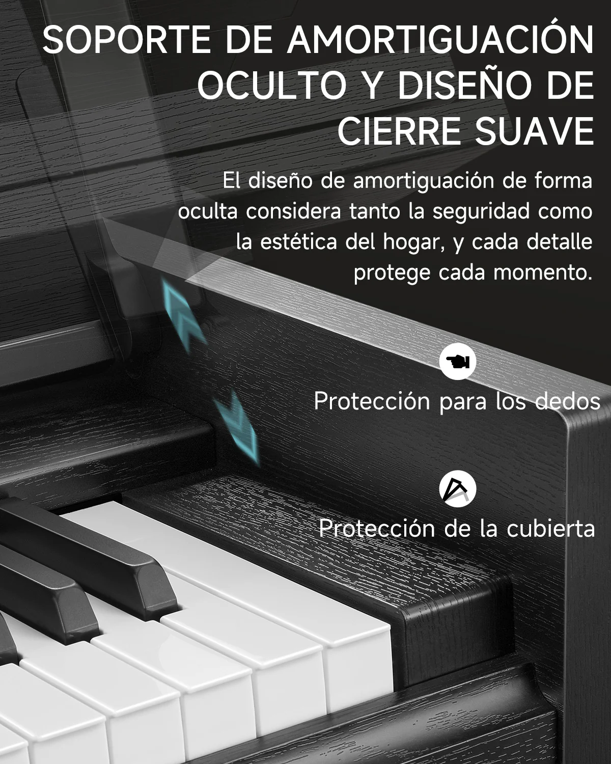 Donner DDP-90 PRO Piano digital con teclas contrapesadas para uso doméstico - Image 10