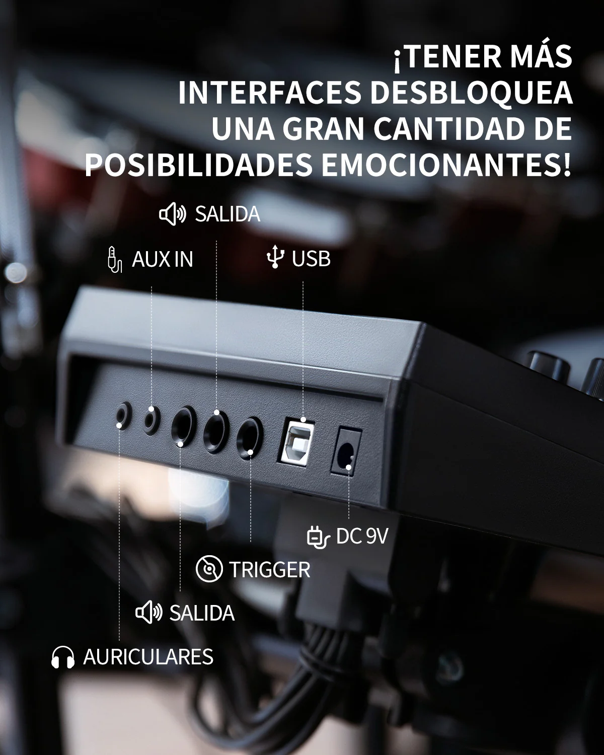 Donner DED-200 MAX  Batería electrónica - Image 7